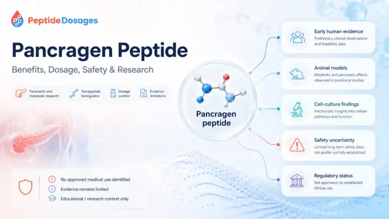 Pancragen peptide benefits dosage safety and research 1