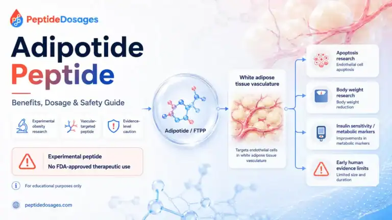 Adipotide peptide guide benefits dosage safety