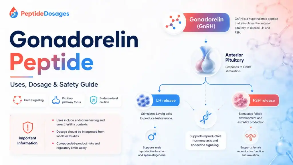Gonadorelin peptide uses dosage safety guide