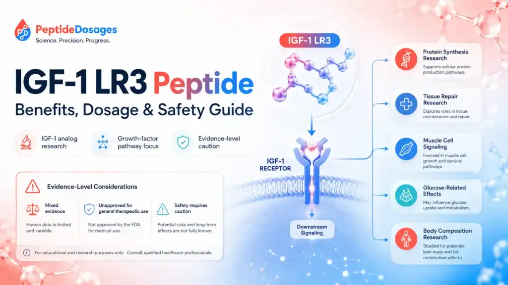 IGF-1 lr3 peptide benefits dosage safety guide