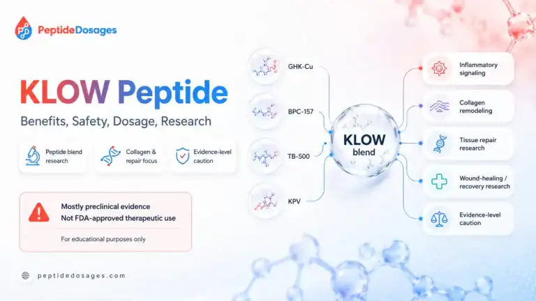 Klow peptide benefits safety dosage research