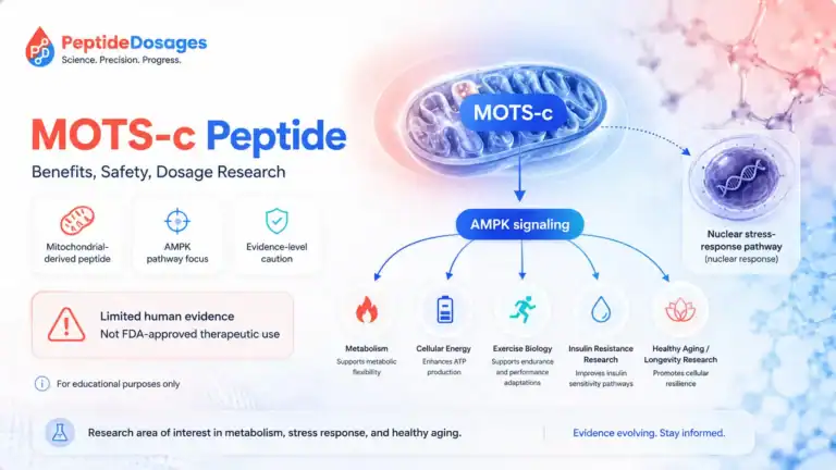 Mots c peptide benefits safety dosage research