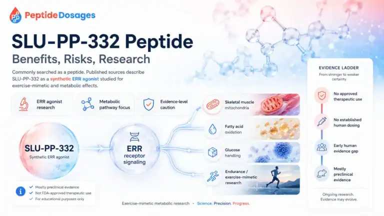Slu pp 332 peptide benefits risks research