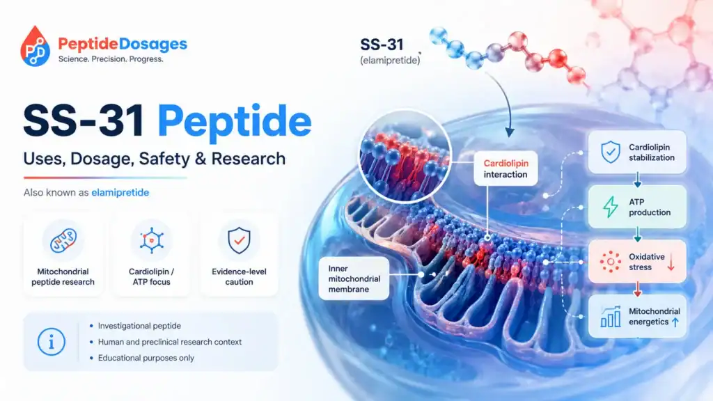 Ss 31 peptide uses dosage safety and research