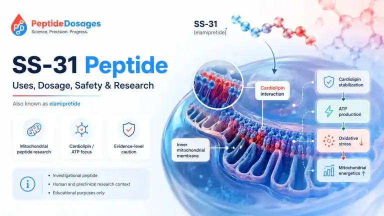 Ss 31 peptide uses dosage safety and research